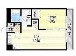 タウンハイツ南茨木5号館 5階