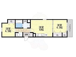 大阪モノレール彩都線 豊川駅 徒歩6分 3階/-