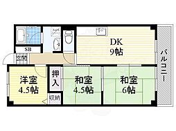 ピアハイツ幸 4階