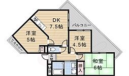 メゾン摂津 5階/501