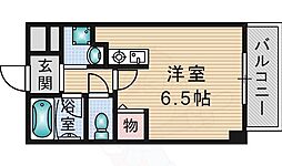 すうり庵 ワンルームの間取図画像