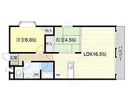 ボヌゥール2 2階/-