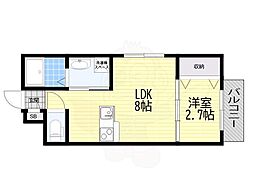 リアコート千里丘1 SOUTH 3階/-