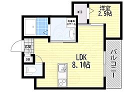 リアコート千里丘1 SOUTH 2階/-