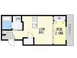 リアコート千里丘1 SOUTH 1階