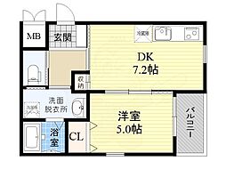 フローリッシュ正雀本町 3階