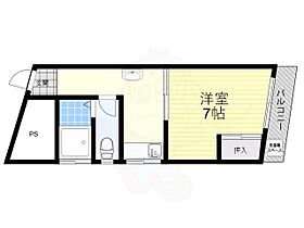 大阪府摂津市千里丘２丁目（賃貸マンション1K・3階・22.00㎡） その2