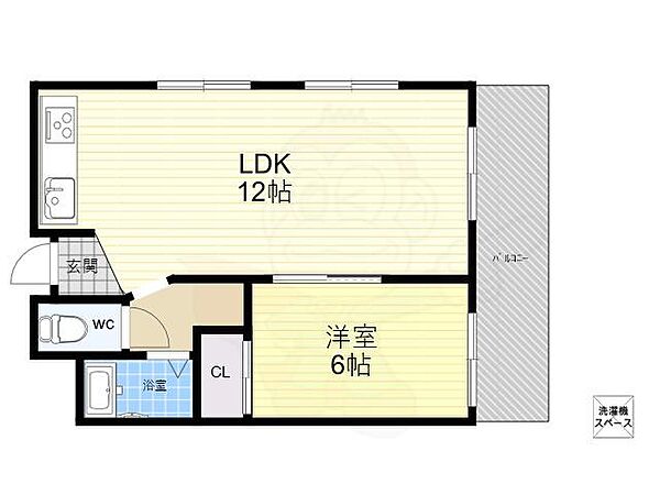 甲子園口北町アーバンリズ ｜兵庫県西宮市甲子園口北町(賃貸マンション1LDK・3階・40.00㎡)の写真 その2