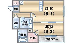 西宮駅 7.4万円