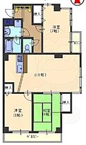 夙川ガーデンハイム  ｜ 兵庫県西宮市結善町（賃貸マンション3LDK・2階・76.05㎡） その2