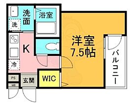 フジパレス西宮鳴尾5番館  ｜ 兵庫県西宮市鳴尾町２丁目（賃貸アパート1K・1階・26.41㎡） その2