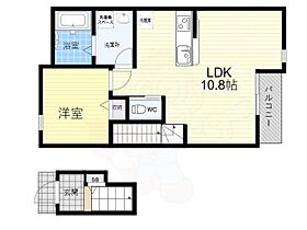 セレーノ津門綾羽  ｜ 兵庫県西宮市津門綾羽町（賃貸アパート1LDK・2階・34.32㎡） その2