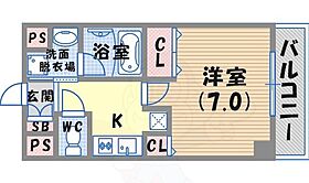 サウスヒルズ  ｜ 兵庫県西宮市下大市東町17番8号（賃貸マンション1K・2階・24.80㎡） その2