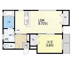 Felice甲子園口 202 ｜ 兵庫県西宮市甲子園口１丁目5番（賃貸アパート1LDK・2階・34.78㎡） その2