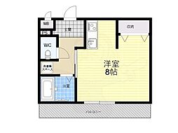 シュエットヨシモト ワンルームの間取図画像