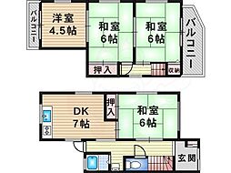 🉐敷金礼金0円！🉐南海高野線 初芝駅 徒歩8分