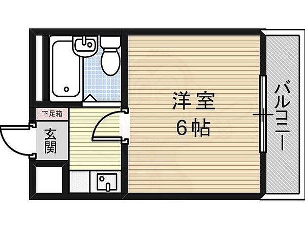 大阪府堺市北区百舌鳥梅町３丁(賃貸マンション1K・2階・20.00㎡)の写真 その2