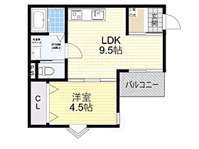 大阪府堺市西区鳳中町３丁（賃貸アパート1LDK・3階・33.52㎡） その2