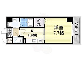 ボンボニエール  ｜ 大阪府堺市北区中百舌鳥町２丁84番（賃貸マンション1K・7階・29.44㎡） その2