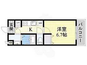 大阪府堺市北区長曽根町3043番21号（賃貸マンション1K・3階・24.00㎡） その2