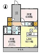 ソル・ラトゥール  ｜ 大阪府堺市中区土塔町3164番（賃貸アパート2LDK・1階・56.72㎡） その2