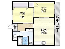 大阪府堺市堺区昭和通１丁（賃貸マンション2LDK・2階・54.00㎡） その2