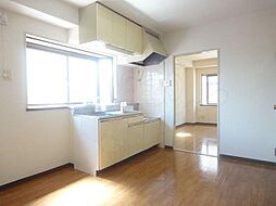 南海高野線 百舌鳥八幡駅 徒歩10分の賃貸マンション 2階2Kのリビング/ダイニング