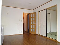 Osaka Metro御堂筋線 北花田駅 徒歩7分の賃貸アパート 2階2LDKのリビング/ダイニング