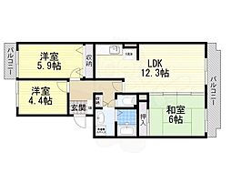 南海泉北線 泉ケ丘駅 徒歩14分 3階/-
