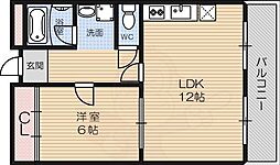 ライフステージ大仙 1LDKの間取図画像