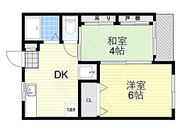 フローラル堺東 4階/-