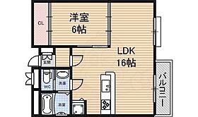 ラ・レズィダンス・リル 305 ｜ 大阪府堺市堺区五月町（賃貸マンション1LDK・3階・47.00㎡） その2