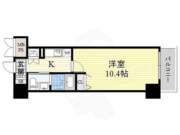 大阪府堺市堺区北花田口町２丁(賃貸マンション1K・15階・29.37㎡)の写真 その2