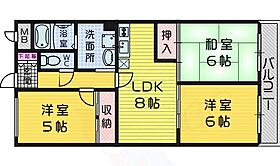 MTマンション 103 ｜ 大阪府堺市北区百舌鳥西之町２丁（賃貸マンション3LDK・1階・50.00㎡） その2