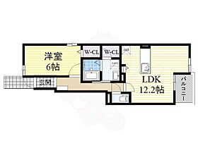 大阪府堺市西区浜寺船尾町西３丁（賃貸アパート1LDK・1階・46.68㎡） その2