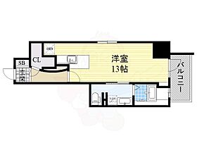 大阪府堺市堺区北花田口町３丁（賃貸マンション1R・9階・38.02㎡） その2