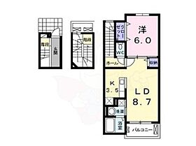 大阪府堺市西区鳳南町５丁702番2号（賃貸アパート1LDK・3階・54.19㎡） その2