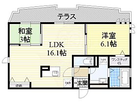 大阪府堺市北区中百舌鳥町６丁1040番70号（賃貸アパート2LDK・1階・55.42㎡） その2