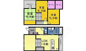 大阪府堺市北区黒土町2229番2号（賃貸テラスハウス3LDK・1階・87.33㎡） その2