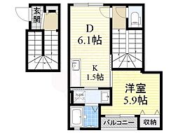 南海線 石津川駅 徒歩10分 2階/-