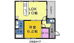 さくらコーポ百舌鳥 1階/-