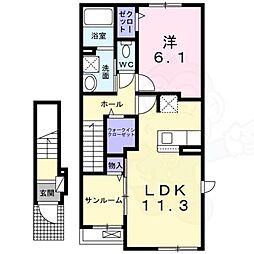 南海線 石津川駅 徒歩19分 2階/-