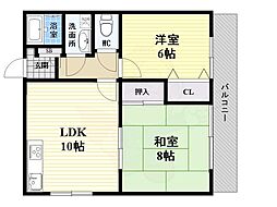 コート上野芝 3階
