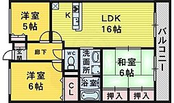ベルモード三国ヶ丘 3階