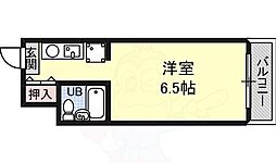 メゾンリオ ワンルームの間取図画像