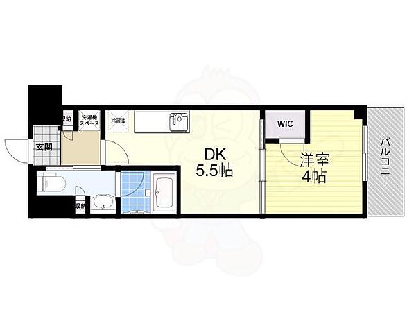 ザ・パークハビオ同心 ｜大阪府大阪市北区同心１丁目(賃貸マンション1DK・10階・25.29㎡)の写真 その2