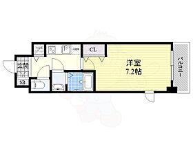 プランドール北浜  ｜ 大阪府大阪市中央区東高麗橋（賃貸マンション1K・2階・24.56㎡） その2