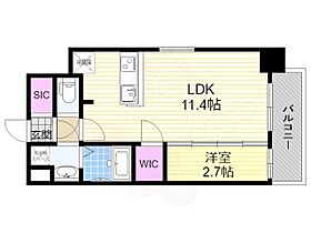 アプリーレ中之島  ｜ 大阪府大阪市北区中之島４丁目（賃貸マンション1LDK・10階・34.36㎡） その2