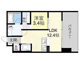 ベネチア天満橋  ｜ 大阪府大阪市北区天満橋３丁目5番30号（賃貸マンション1LDK・12階・40.51㎡） その2