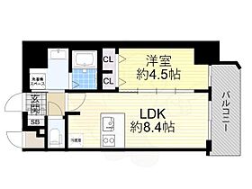 プレサンス梅田東グラッド  ｜ 大阪府大阪市北区西天満３丁目（賃貸マンション1LDK・5階・32.25㎡） その2